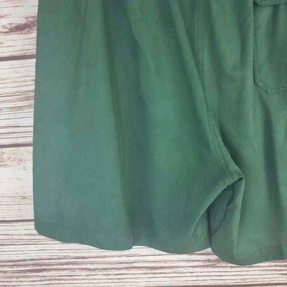 Bamboo Ave Mens XL Green/Teal Boundless Unlined Athletic Shorts #73 - Picture 11 of 12